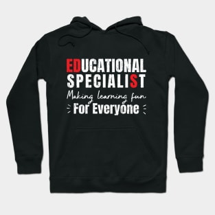 Funny Educational Specialist Graduation Hoodie